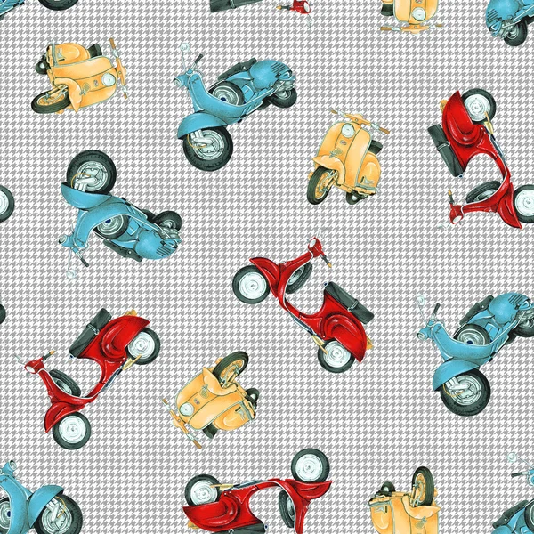 Pattern motorcycle — Stock Photo, Image