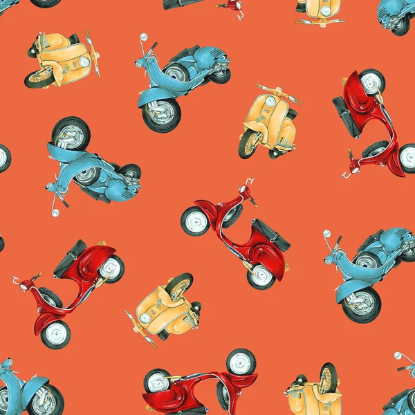 Pattern motorcycle — Stock Photo, Image