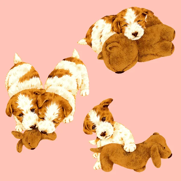 Illustration of dog — Stock Photo, Image