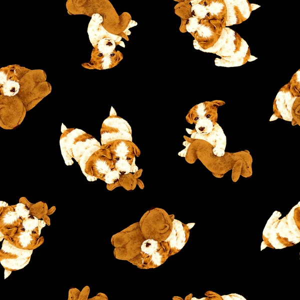 Dog pattern — Stock Photo, Image