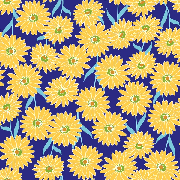 Çiçek pattern — Stok Vektör