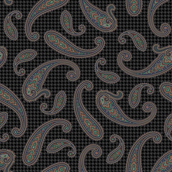 Modello di Paisley — Vettoriale Stock