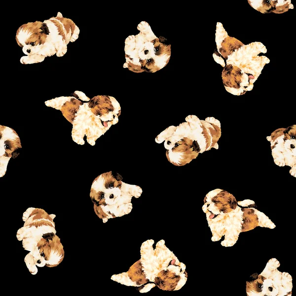 Σκύλος μοτίβο — Φωτογραφία Αρχείου