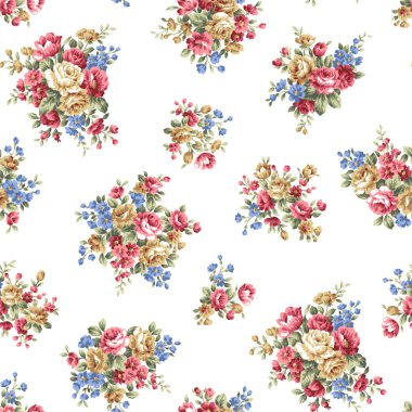 gül çiçek deseni,