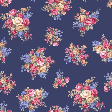 gül çiçek deseni,