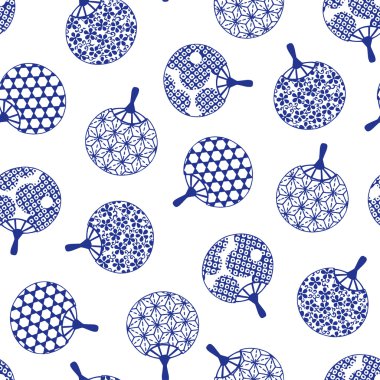 Japanese Fan pattern clipart