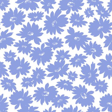 Çiçek illüstrasyon deseni