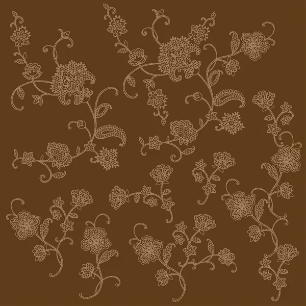 Illustration of the lace — Stock Vector