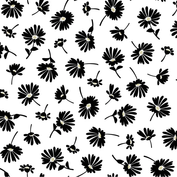 Soyut çiçek deseni tekstil tasarımı için mükemmel.,