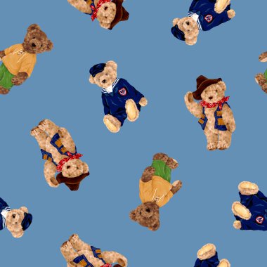 Ayı illüstrasyon model