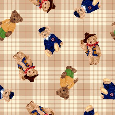 Ayı illüstrasyon model