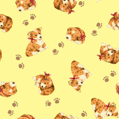 Güzel köpek desen