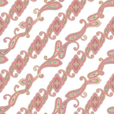 Paisley illüstrasyon model
