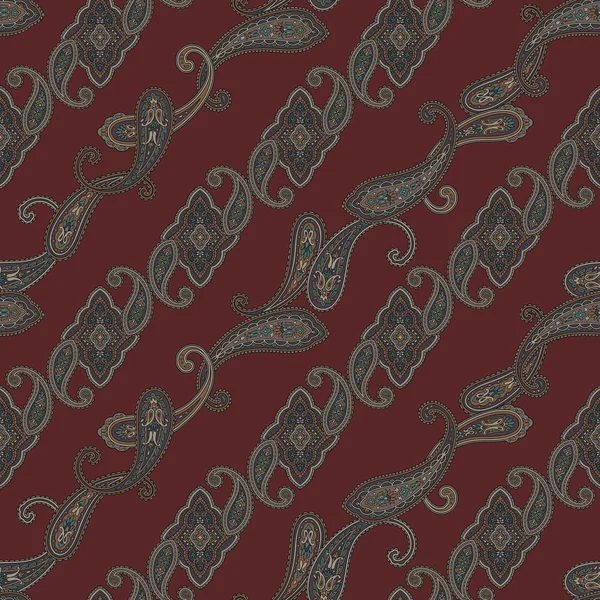 Modello di illustrazione Paisley — Vettoriale Stock