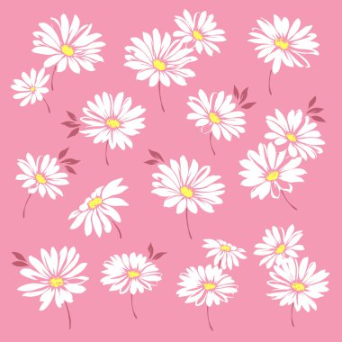 Marguerite çiçek şekil