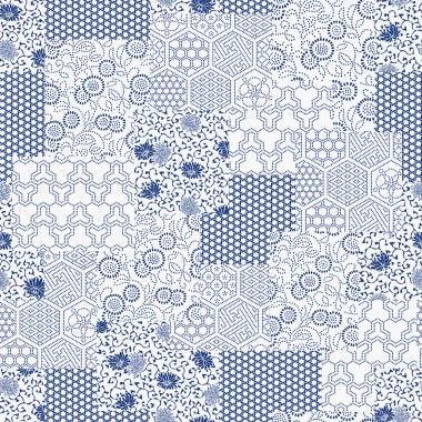 Japon tarzı desen patchwork