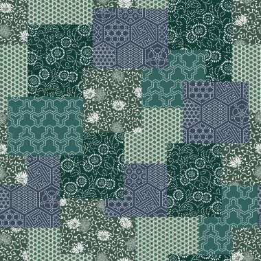 Japon tarzı desen patchwork