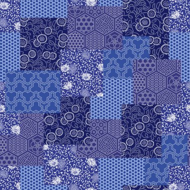 Japon tarzı desen patchwork
