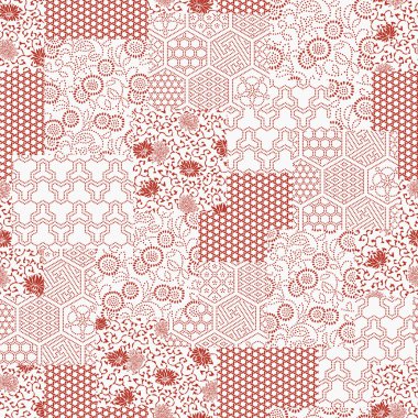 Japon tarzı desen patchwork