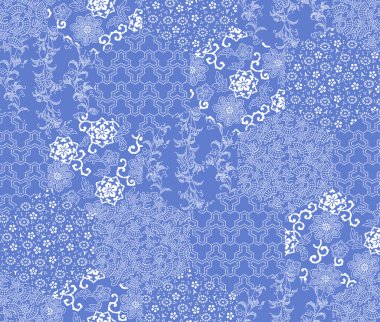 Japon tarzı desen patchwork