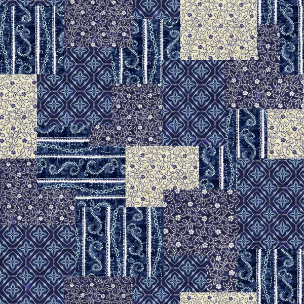 Japanese style pattern patchwork — Stock Photo, Image