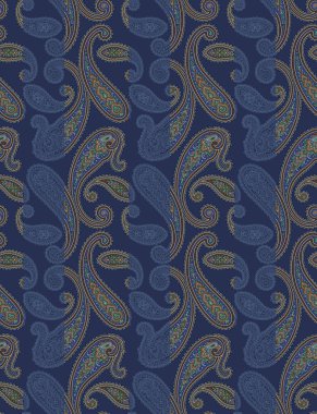 Paisley illüstrasyon model