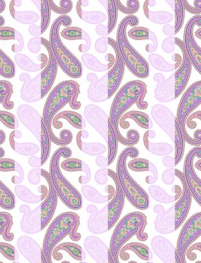 Paisley illüstrasyon model