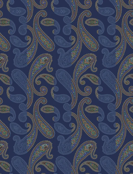 Modello di illustrazione Paisley — Vettoriale Stock