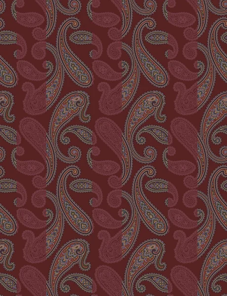 Paisley illustratie patroon — Stockvector