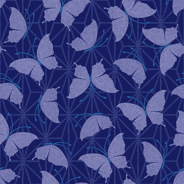 Japon kelebek deseni