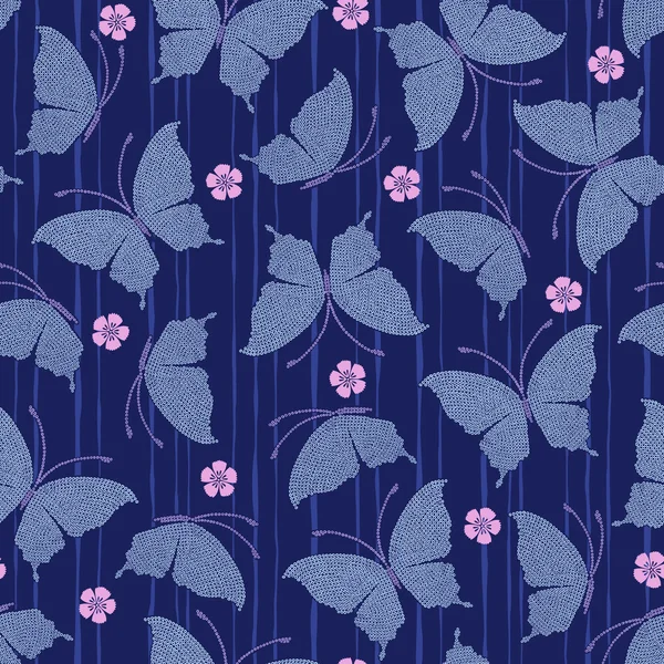 Japon kelebek deseni