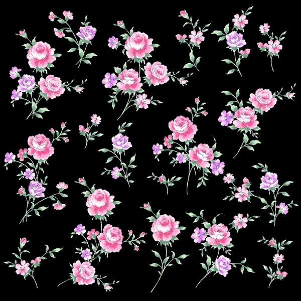 Rosa illustration material — Stockfoto