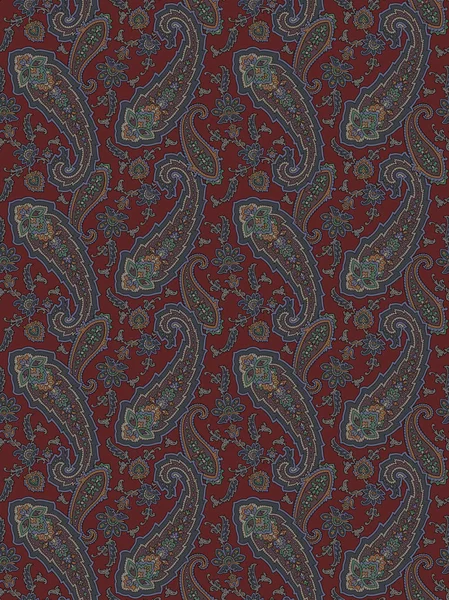 Modello di illustrazione Paisley — Vettoriale Stock