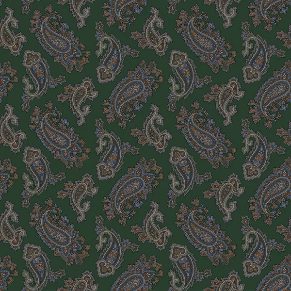佩斯利螺旋花纹图 — 图库矢量图片