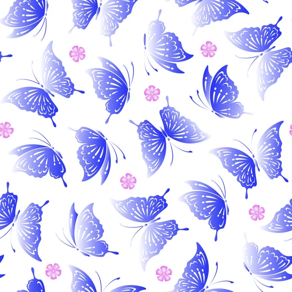 Japanese butterfly pattern — Stock Photo, Image