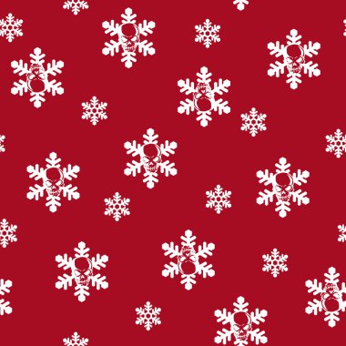 Kafatası ve kar desen,