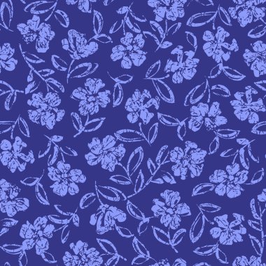 Çiçek illüstrasyon deseni