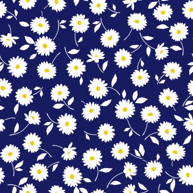 Çiçek illüstrasyon deseni