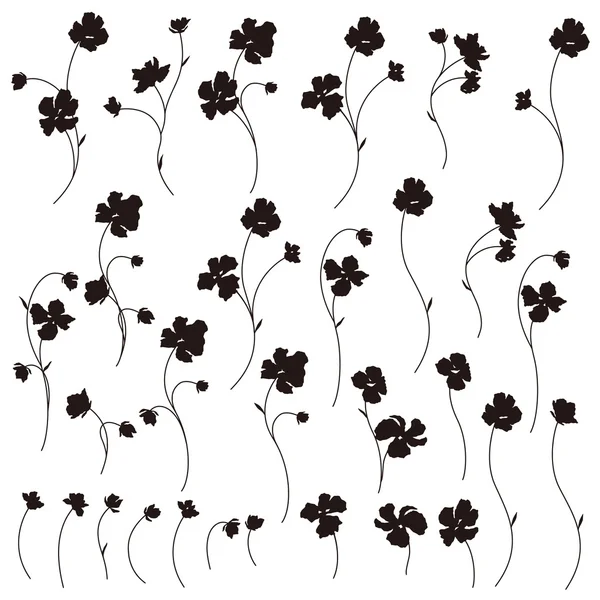 Flower illustration object — Stock Vector