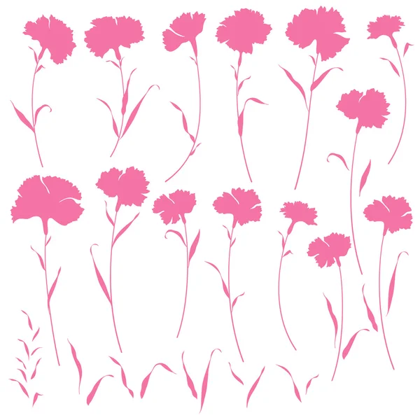 Blumenillustrationsobjekt — Stockvektor
