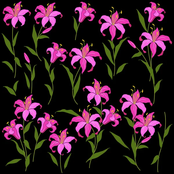 Objet illustration fleur — Image vectorielle
