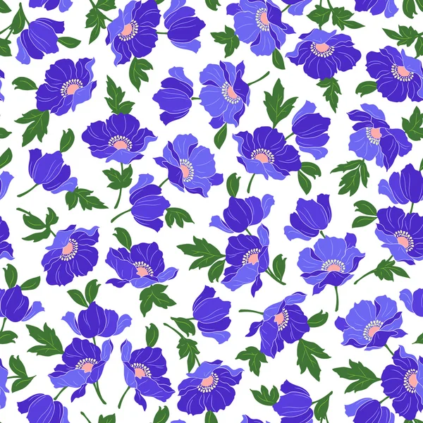 Λουλούδι μοτίβο εικονογράφηση — Διανυσματικό Αρχείο