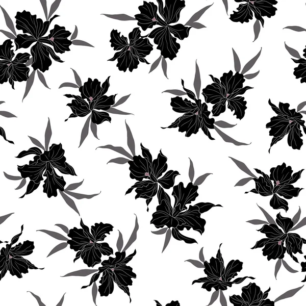 Flower illustration pattern — Stock Vector