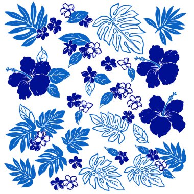 Hibiscus Çiçek Çizimi