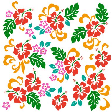 Hibiscus Çiçek Çizimi