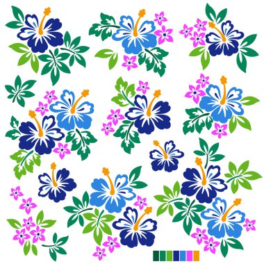 Hibiscus Çiçek Çizimi