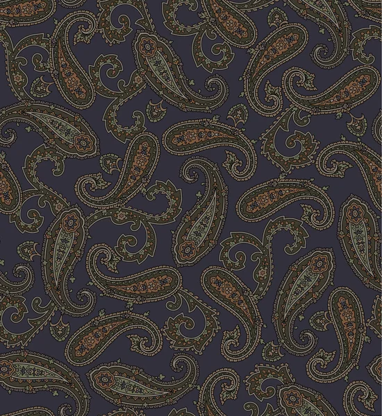 Paisley designmönster — Stock vektor