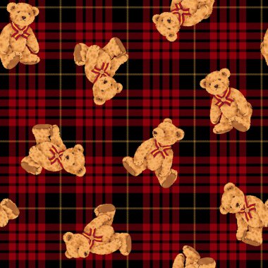 Ayı illüstrasyon model