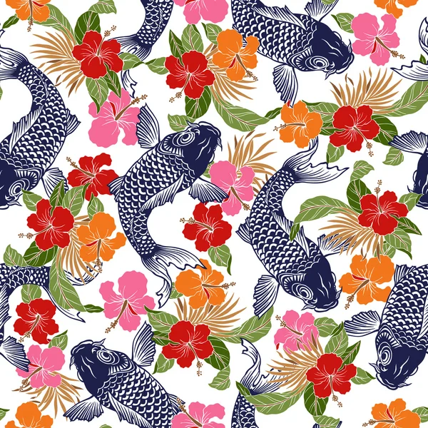 Hibiscus sazan desen