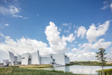Puebla, Meksika - 29 Ağustos 2016: Barok Müzesi, Museo Intern